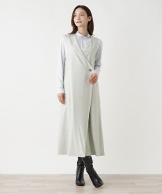 カシュクールジャンパースカート | BOURGE (Women)/ブールジュ