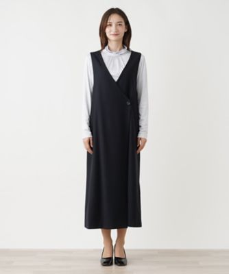 カシュクールジャンパースカート | BOURGE (Women)/ブールジュ