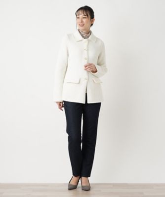 ラメニットジャケット【THE NEW】 | BOURGE (Women