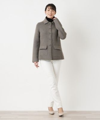 ラメニットジャケット【THE NEW】 | BOURGE (Women