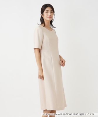 ＜BOURGE (Women)＞Ｖネックワンピース【ＥＴＥＲＮＡＬ】