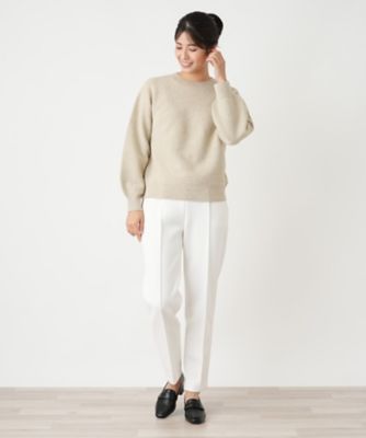 ボリュームスリーブニット【Ｌｅｉｌｉａｎ　ＷＨＩＴＥ　ＬＡＢＥＬ】