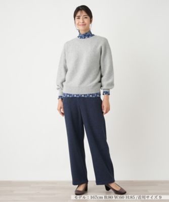 ボリュームスリーブニット【Ｌｅｉｌｉａｎ　ＷＨＩＴＥ　ＬＡＢＥＬ】