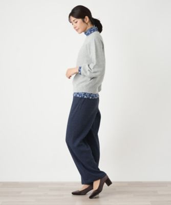 ボリュームスリーブニット【Ｌｅｉｌｉａｎ　ＷＨＩＴＥ　ＬＡＢＥＬ】