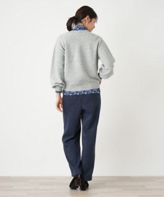 ボリュームスリーブニット【Ｌｅｉｌｉａｎ　ＷＨＩＴＥ　ＬＡＢＥＬ】