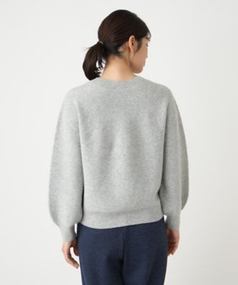ボリュームスリーブニット【Ｌｅｉｌｉａｎ　ＷＨＩＴＥ　ＬＡＢＥＬ】