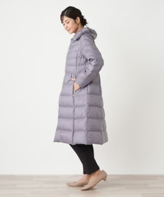 ロングダウンコート【Leilian WHITE LABEL