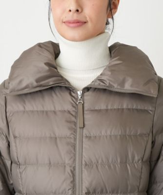 ロングダウンコート【Leilian WHITE LABEL