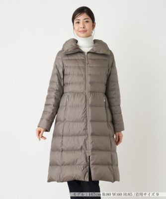 ロングダウンジャケット Leilian サイズ17＋ ロングダウンコート【Leilian WHITE LABEL
