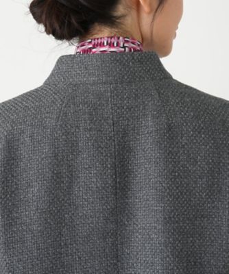 スタンドカラーコート【Ｌｅｉｌｉａｎ　ＷＨＩＴＥ　ＬＡＢＥＬ】