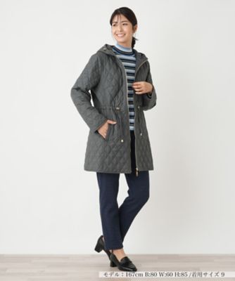 フーデッドコート【Ｌｅｉｌｉａｎ　ＷＨＩＴＥ　ＬＡＢＥＬ】