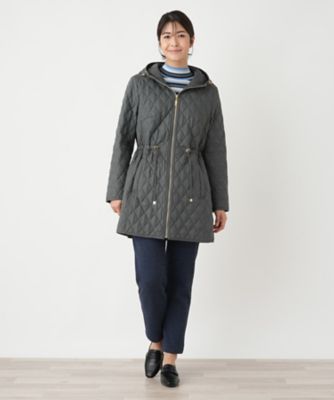 フーデッドコート【Ｌｅｉｌｉａｎ　ＷＨＩＴＥ　ＬＡＢＥＬ】