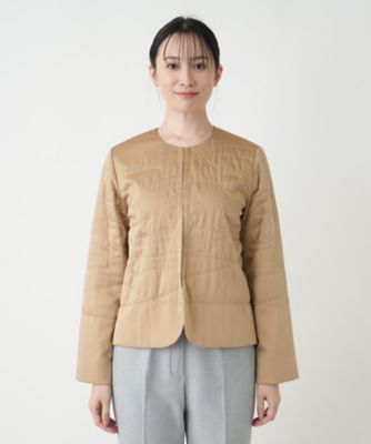 ノーカラージャケット【ＴＨＥ　ＮＥＷ】【Ｌｅｉｌｉａｎ　ＷＨＩＴＥ　ＬＡＢＥＬ】
