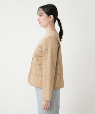 ノーカラージャケット【ＴＨＥ　ＮＥＷ】【Ｌｅｉｌｉａｎ　ＷＨＩＴＥ　ＬＡＢＥＬ】