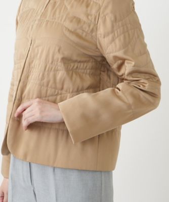 ノーカラージャケット【ＴＨＥ　ＮＥＷ】【Ｌｅｉｌｉａｎ　ＷＨＩＴＥ　ＬＡＢＥＬ】