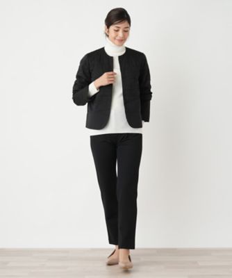 ノーカラージャケット【ＴＨＥ　ＮＥＷ】【Ｌｅｉｌｉａｎ　ＷＨＩＴＥ　ＬＡＢＥＬ】