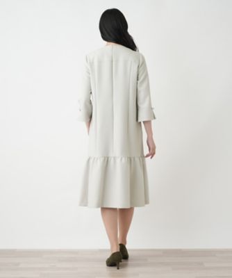 ストレッチフレアワンピース【ＴＨＥ　ＮＥＷ】【Ｌｅｉｌｉａｎ　ＷＨＩＴＥ　ＬＡＢＥＬ】