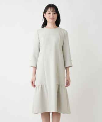 ストレッチフレアワンピース【ＴＨＥ　ＮＥＷ】【Ｌｅｉｌｉａｎ　ＷＨＩＴＥ　ＬＡＢＥＬ】