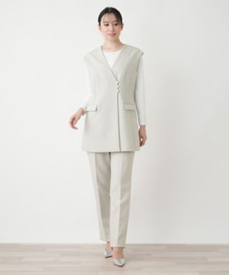センタープレスパンツ【ＴＨＥ　ＮＥＷ】【Ｌｅｉｌｉａｎ　ＷＨＩＴＥ　ＬＡＢＥＬ】