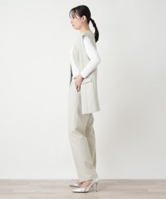 センタープレスパンツ【ＴＨＥ　ＮＥＷ】【Ｌｅｉｌｉａｎ　ＷＨＩＴＥ　ＬＡＢＥＬ】