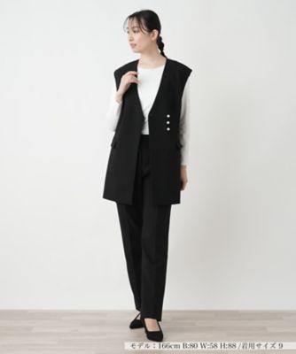 センタープレスパンツ【ＴＨＥ　ＮＥＷ】【Ｌｅｉｌｉａｎ　ＷＨＩＴＥ　ＬＡＢＥＬ】