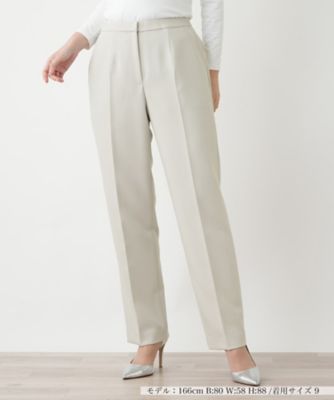 センタープレスパンツ【ＴＨＥ　ＮＥＷ】【Ｌｅｉｌｉａｎ　ＷＨＩＴＥ　ＬＡＢＥＬ】