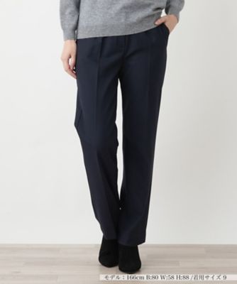 Leilian (Women)/レリアン センタープレスパンツ【Leilian WHITE LABEL】