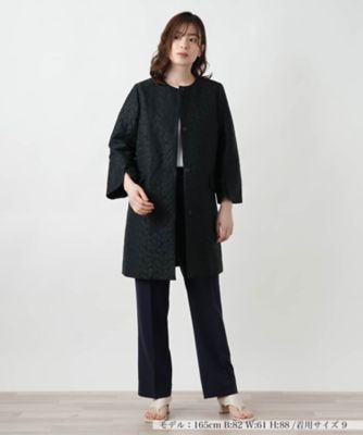ノーカラーコート【BOURGE】 | BOURGE (Women)/ブールジュ