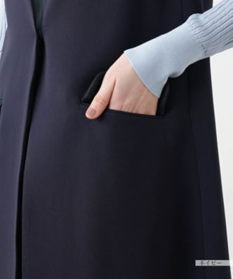 【店舗人気】Ｖネックロングベスト