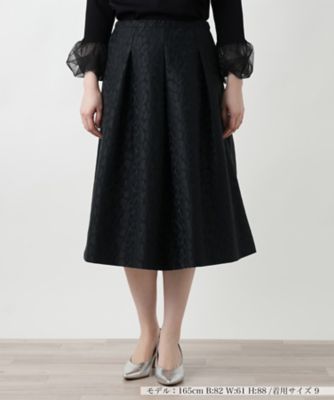 ＜BOURGE (Women)＞フレアスカート【ＢＯＵＲＧＥ】
