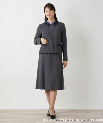 極美品　レリアン　13+ アンゴラ　カシミア　ウール　セットアップ　スカート フォーマルセットアップ | Leilian (Women)/レリアン | 三越