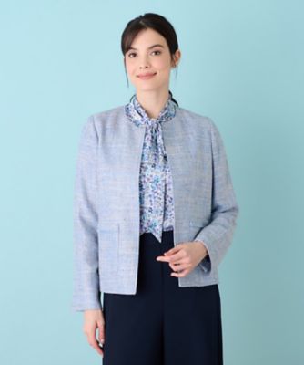 ＜Leilian (Women)＞ノーカラージャケット