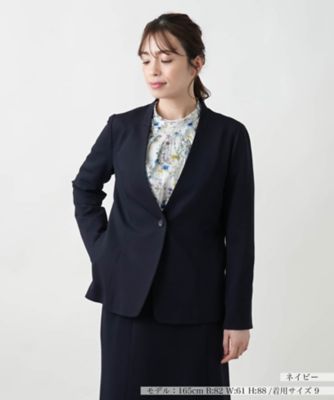 ＜Leilian (Women)＞ノーカラージャケット