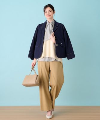 Leilian レリアン ジャケット 11サイズ L アウター 洗えるジャケット【L JEANS】 | Leilian (Women)/レリアン
