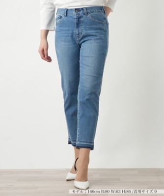 クロップドデニムパンツ【L JEANS】 | Leilian (Women