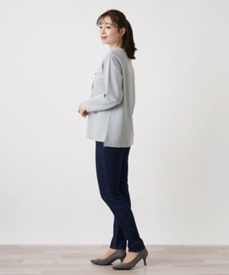 バックモチーフカットソー | Leilian (Women)/レリアン | 三越伊勢丹