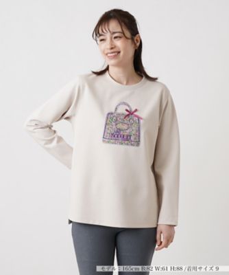 ＜Leilian (Women)＞バックモチーフカットソー