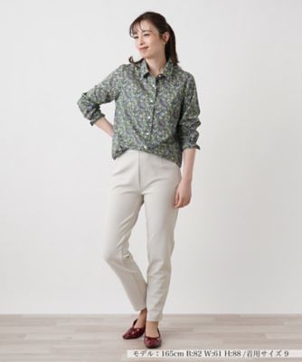 小花柄シャツ
