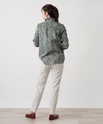 小花柄シャツ