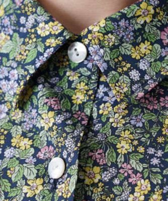 小花柄シャツ
