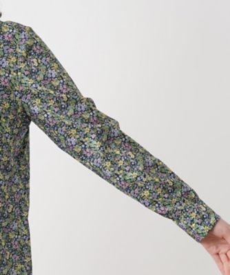 小花柄シャツ