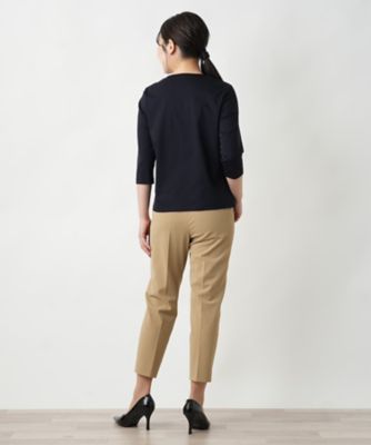 ストレッチクロップドパンツ