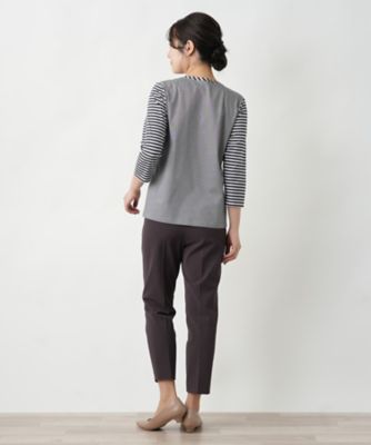 ストレッチクロップドパンツ