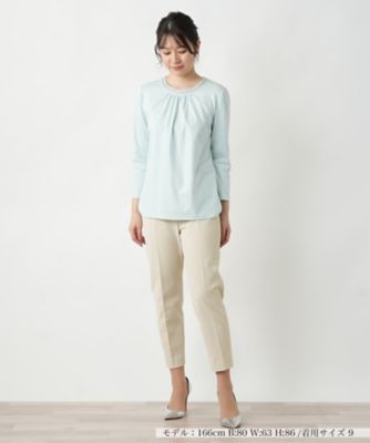 ストレッチクロップドパンツ