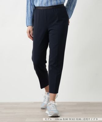 ＜Leilian (Women)＞ストレッチクロップドパンツ