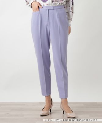 ＜Leilian (Women)＞ストレッチクロップドパンツ