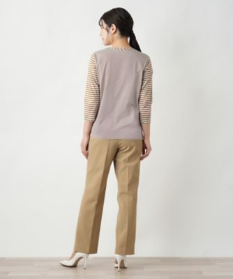 センタープレスパンツ