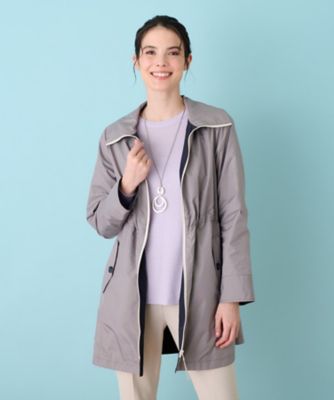 ＜Leilian (Women)＞リバーシブルライトコート