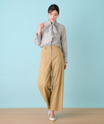 レリアン⭐︎裾レースのワイドパンツ9号 ワイドパンツ | Leilian (Women)/レリアン | 三越伊勢丹