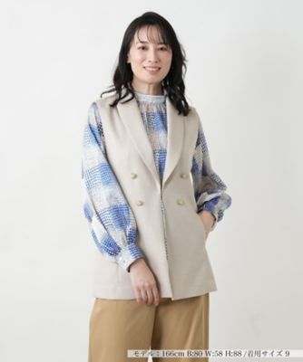 洗えるジレ